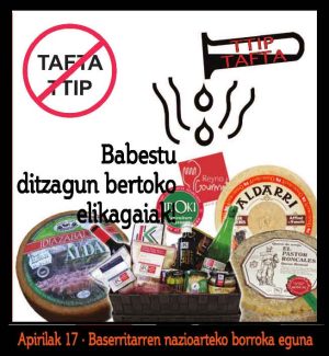 Etxalde hace un llamamiento la producción local en el día de las luchas de los baserritarras