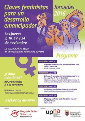 Jornadas: Claves Feministas para un Desarrollo Emancipador