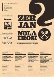 Jornadas - Zer jan eta nola erosi