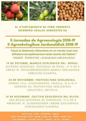 II. Jornadas de agroecología en Yerri