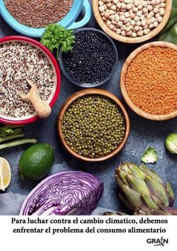 GRAINen txostena: “Klima aldaketaren aurka borrokatzeko, elikadura kontsumoaren arazoari aurre egin behar diogu”