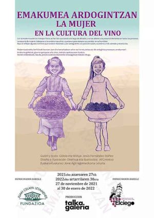 Exposición «La mujer en la cultura del vino» en Elciego