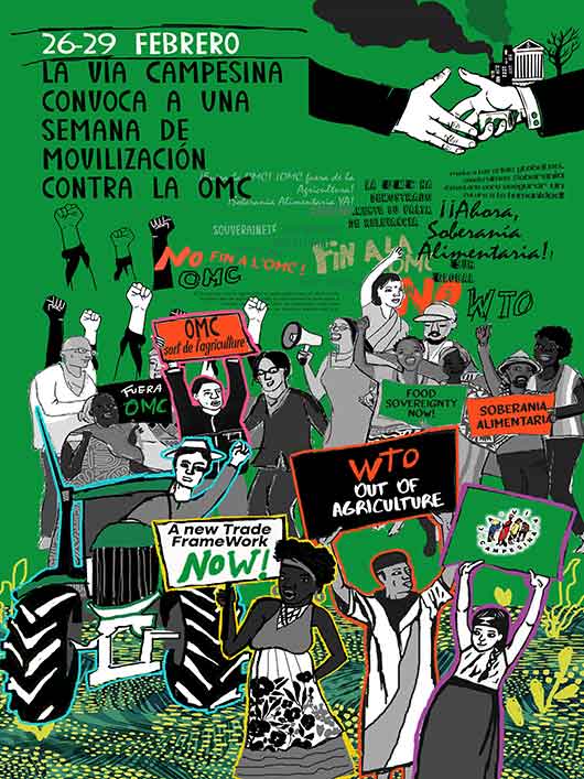LVC Semana movilizacion contra OMC