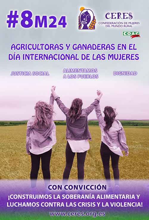 CERES agricultoras y ganaderas en el dia internacional de las mujeres
