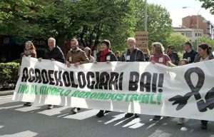Una manifestación defiende en Pamplona la soberanía alimentaria y un modelo de agricultura agroecológico