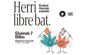 Sindicatos y Etxalde se suman a la movilización del 7 de junio convocada por Gure Esku